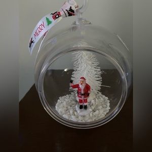 Christmas Opened Ornament Decor (Santa and Snowman)